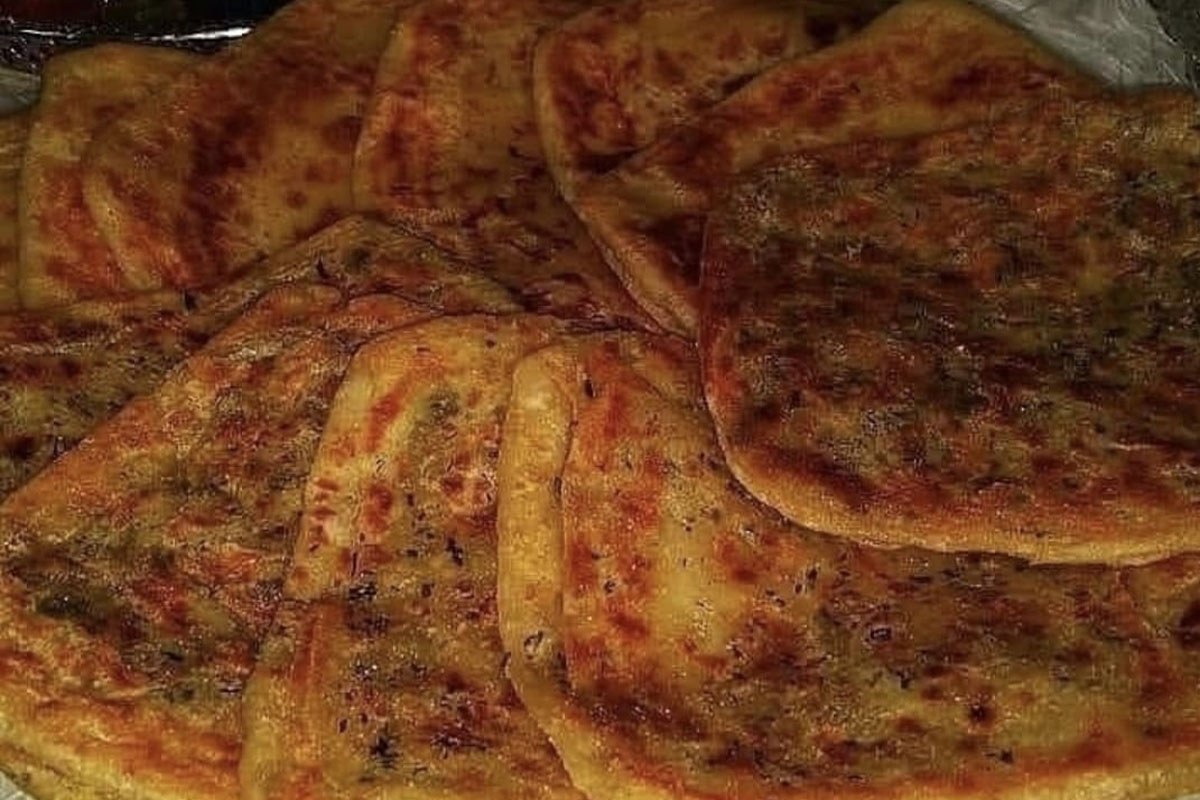 Msemen à la viande hachée